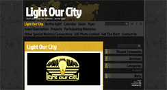 Desktop Screenshot of lightourcity.com